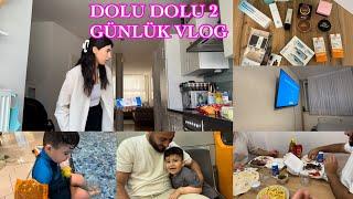 YENİ TELEVZİYON️KARGO ACILIMI️DOUGLAS ALIŞVERİŞİYÜZMEYE GİTTİK️DOLU DOLU VLOG