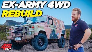 ICONIC LAND ROVER PERENTIE Restored & Built Cape York ready