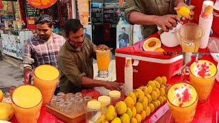 Mango Milk Shake   Mango Juice Street Food  Sanpada Navi Mumbai