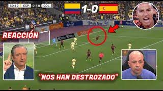 ASÍ REACCIONO LA PRENSA ESPAÑOLA a la VICTORIA DE COLOMBIA vs ESPAÑA NOS HAN DESTROZADO