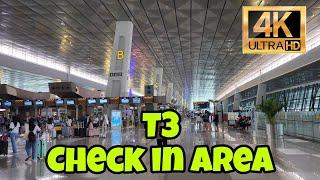 Terminal 3 Check In Area  Soekarno Hatta International Airport Jakarta