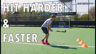 Hit harder with this drill  Hertzberger TV  Field hockey tutorial