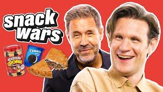 Matt Smith & Paddy Considine Are Revolted By A US Snack  Snack Wars  @LADbible