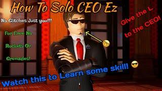 How To Beat The CEO Solo. For Free
