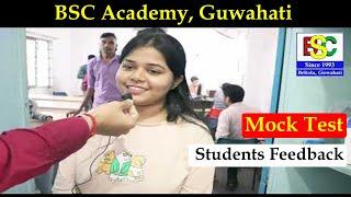 Mega Mock Test Conducted By BSC Academy Guwahati for upcoming Govt.  Exams