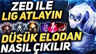 ZED NASIL OYNANIR ? DÜŞÜK ELODAN NASIL ÇIKILIR ?  ZED ÖĞRETİCİ OYNANIŞ  Emre Bey