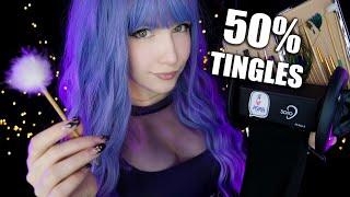 ASMR ‍️ Cleaning & Massage ears 50% TINGLES