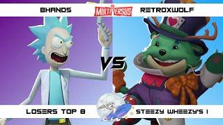 Steezy Wheezys 1 Losers Top 8 Bhands Rick vs RetroxWolf Reindog - $150 POT BONUS EVENT