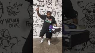 Sneakerhead Busts Epic Dance Moves After Copping the Freshest Jordans #YTShorts #Funny #Viral
