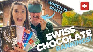 SWISS CHOCOLATE BATTLE Best Chocolate for your Switzerland Trip  Laderach Lindt Chocolate…& More