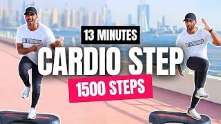 1500 steps in 13 Minutes Low Impact Indoor Walking Workout