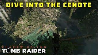 Dive into Cenote & Reach the Hanging Trinity Soldier Eye of the Serpent SHADOW OF THE TOMB RAIDER