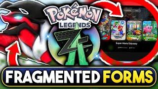 POKEMON RUMORS NEW FRAGMENTED FORMS FOR LEGENDS Z-A MEGA STARTERS SWITCH 2 UPDATES & MORE