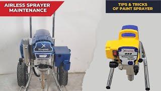 Paint Sprayer Maintenance Tips & Tricks  पेंट स्प्रेयर मशीन की देखभाल कैसे करें