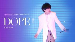 211128 Permission to Dance on Stage in LA - 쩔어 DOPE  BTS V  방탄소년단 뷔 4K fancam