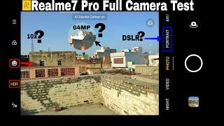 Realme 7 Pro Camera Test Live  All Camera Features  Portrait Zoom Cinematic Video AI HDR Test