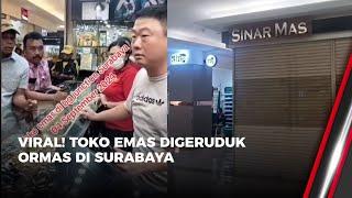 Kericuhan di BG Junction Surabaya Diduga Kasus Penipuan Jual Beli Emas  OneNews Update