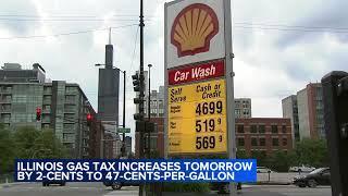 New Illinois laws Gas tax increase takes effect July 1