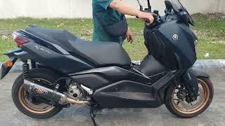 Yamaha Xmax 300 2023 with Yoshimura R77 420mm full system exhaust