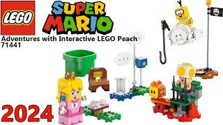 2024 Adventures with Interactive LEGO Peach  71441  LEGO Instructions #lego #peach #legosupermario