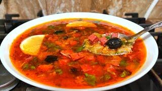СОЛЯНКА - Самый Вкусный и Бюджетный Рецепт Идеальный суп SOLYANKA