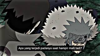 Momen Naruto dan Sasuke bangkit lagi setelah mendapatkan kekuatan ridoku