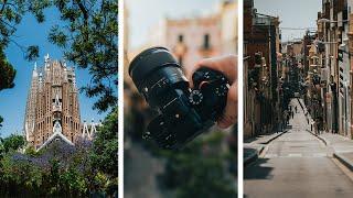 25 MINUTES OF CHILL POV STREET PHOTOGRAPHY IN BARCELONA CITY  SONY A7IV