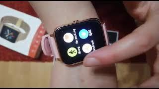 CanMixs Smartwatch Fitness Armband Tracker 14 Voller Touch Screen Fitness Uhr IP67 Wasserdicht