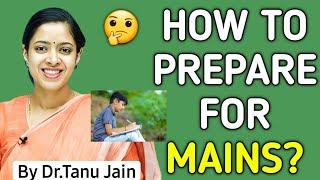 Mains Exam Preparation Tips and Strategies  How to Prepare For Mains?  Dr Tanu Maam@Tathastuics