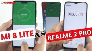 Xiaomi Mi 8 Lite vs Realme 2 Pro Indonesia Speed Test  Duel HP Snapdragon 660