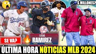 SOTO va a los DODGERS? BOSTON FIRMA hijo de DAVID ORTIZ Hijo de MANNY RAMIREZ FIRMA VLADDY JR MLB