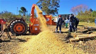 Wood Chipper TOMCAT 150 and 200 PTO for tractor