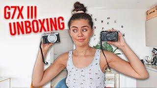 G7X III UNBOXING New Vlogging Camera G7X mark 3