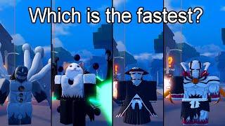 Fastest modes ranked from slowest to fastest  Reaper 2 Roblox