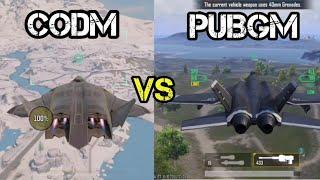 COD Mobile vs PUBG Mobile - Fighter Jet Comparison