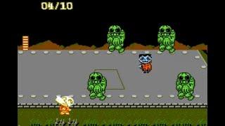 SPLATTERHOUSE Wanpaku Graffiti - 1989 famicom parody horror game スプラッターハウス