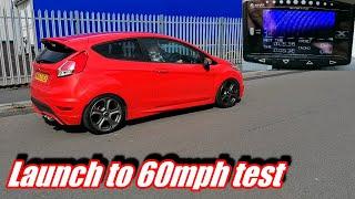 MR265 First drive and 0 to 60 tests. mountune mr265 fiesta st 180