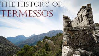 The history of Termessos - A city not even Alexander the great could conquer