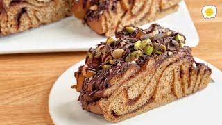 Chocolate Cinnamon Bread Recipe 巧克力肉桂面包食谱 Recette de pain au chocolat et à la cannelle