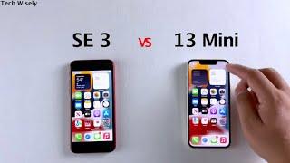 iPhone SE 3 vs 13 Mini  SPEED TEST