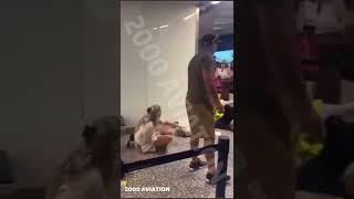 #shorts Fight At Bristol Airport