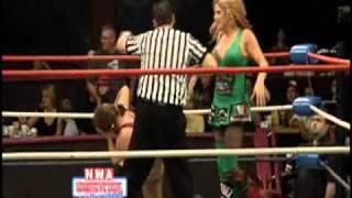 NWA Championship Wrestling from Hollywood NY Knockout Nikki vs. Thunderkitty