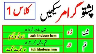 learn pashto grammar lesson 1  learn pronouns in pashto with examples