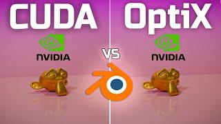 CUDA vs OptiX Blender 4.1  Nvidia GTX 750ti