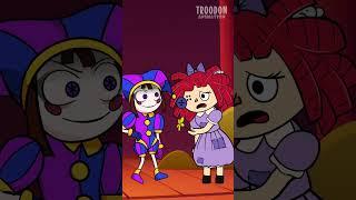 POMNI  Evil TWIN SISTER  She Kills The Amazing Digital Circus Characters  Cartoon Animation 