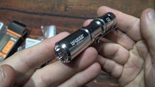 Manker E05 II Flashlight Kit Review Nichia 519A LED 4000k 1300 Lumens