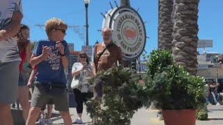 San Jose man continuing San Francisco Fishermans Wharf bushman legacy