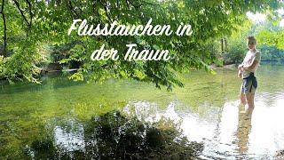 Flusstauchen in der Traun - Tauch Vlog