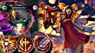 WILD RIFT ADC  ZERI STILL BROKEN IN PATCH 5.2 D ?  GAMEPLAY  #wildrift #zeri