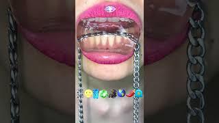 피어싱 젤리 ASMR PIERCING JELLY #shorts #eating #mukbang #먹방asmr #쇼츠 #咀嚼音 モッパン